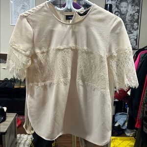 Zara Extra Small Lace Tee